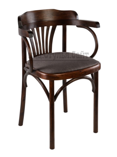 Венский стул с дугами мягкий (рогожка шоко) арт.721407 фото 2